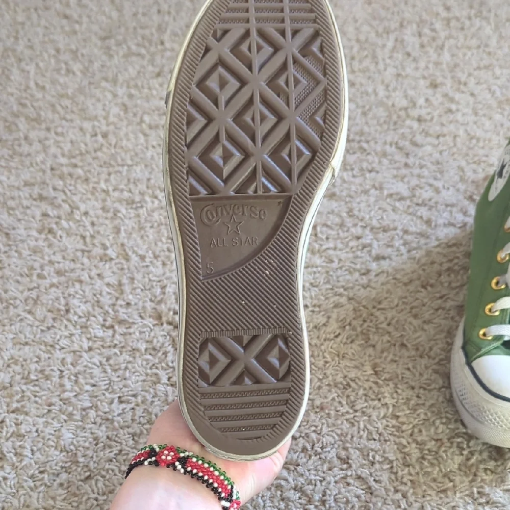 Custom Platform Converse - Worn a Few Times - Picture 4 of 5